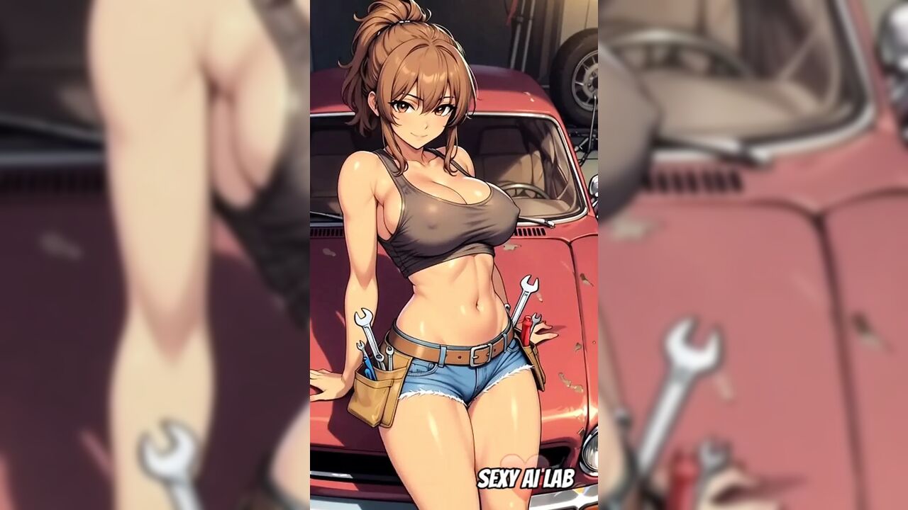 Hot Anime Girls & Turbo Thrills Micro Clips