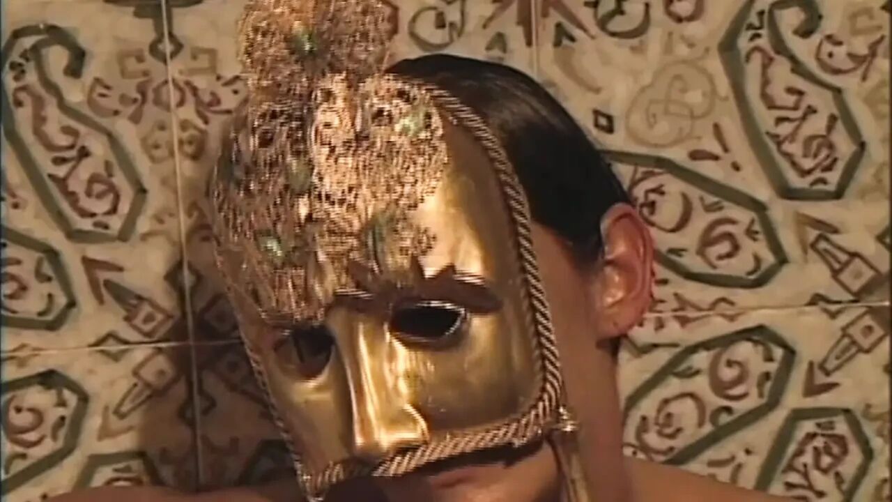 Behind the Mask a Slutty MILF and 2 Horny Men