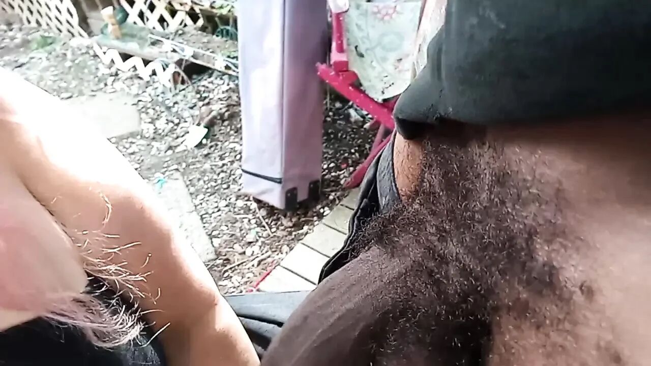 Training Her Throat Outside While the Neighbors Listen