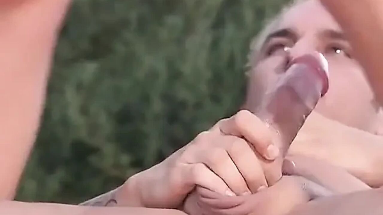 Hard sex outdoor for a beautiful girl