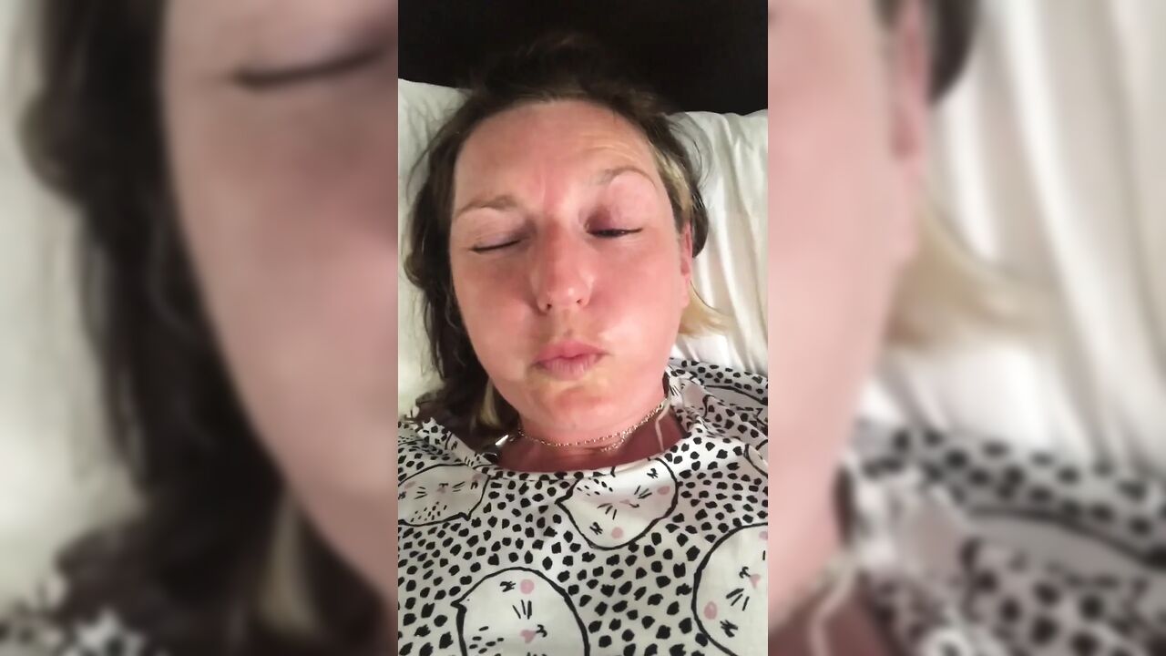 My Hot, Sweaty Crossed Eyed Orgasm Face