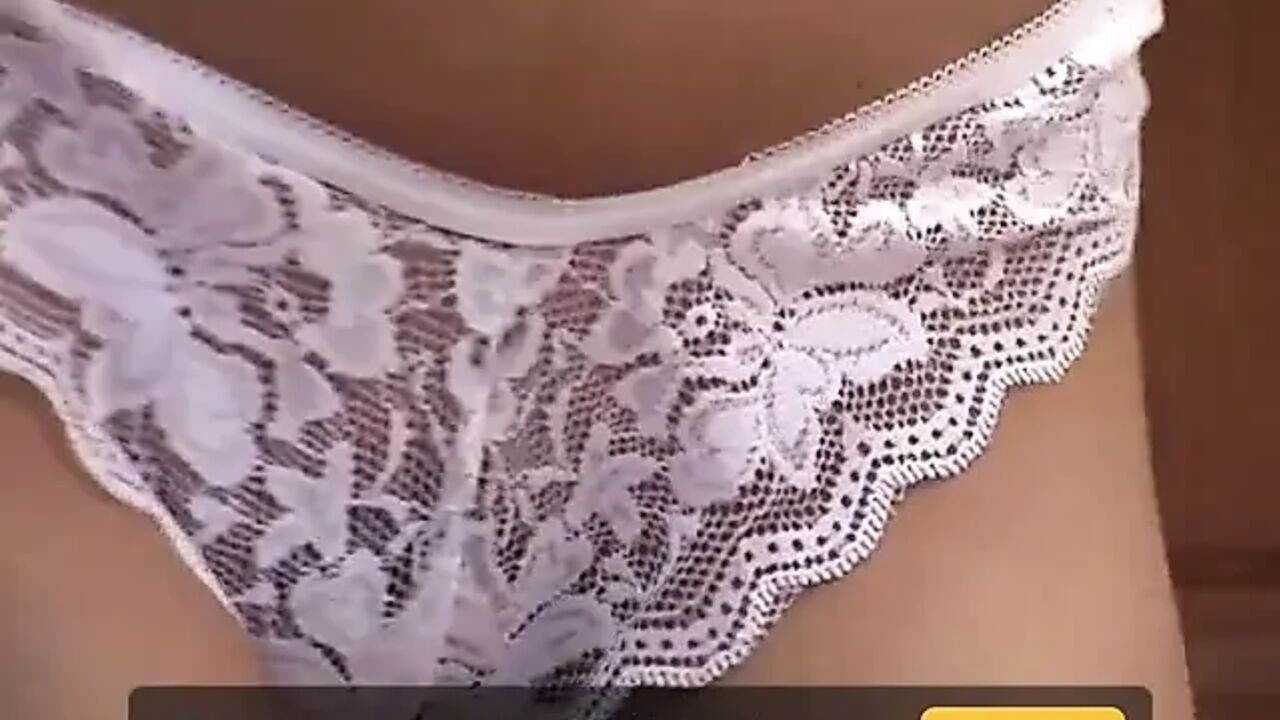 Lingerie slut posing