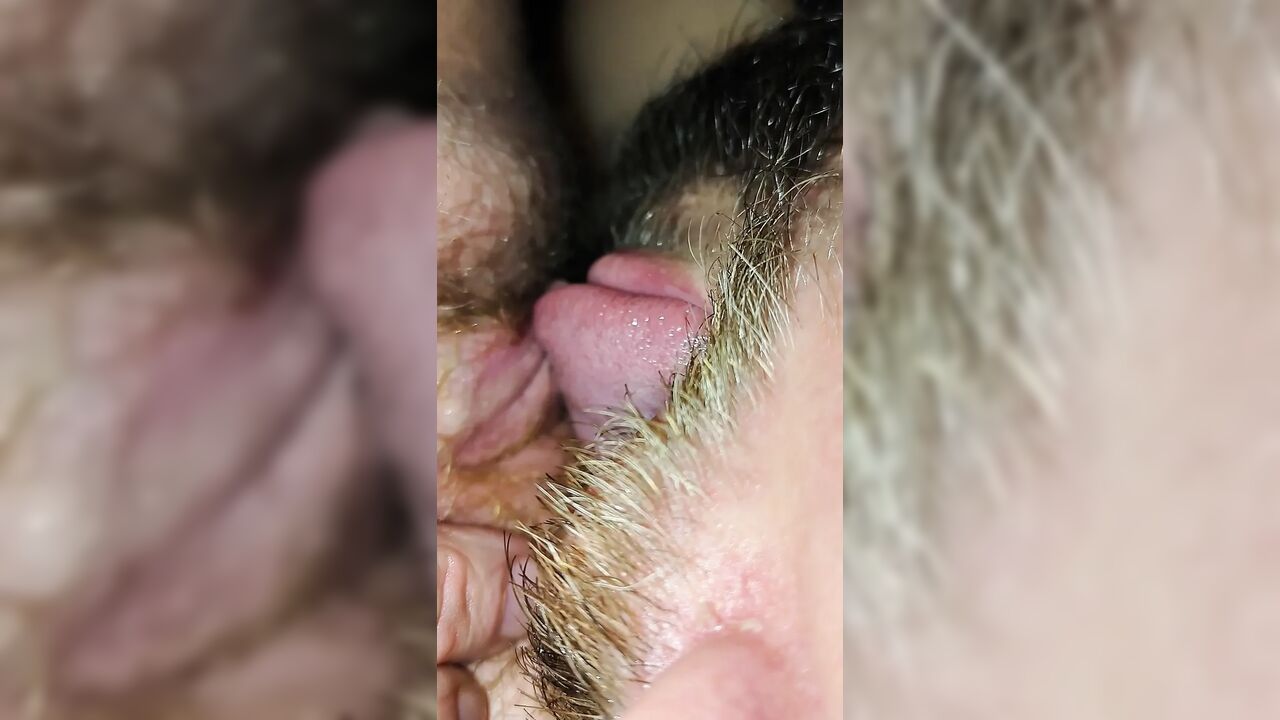 Eating my wifes tight pussy