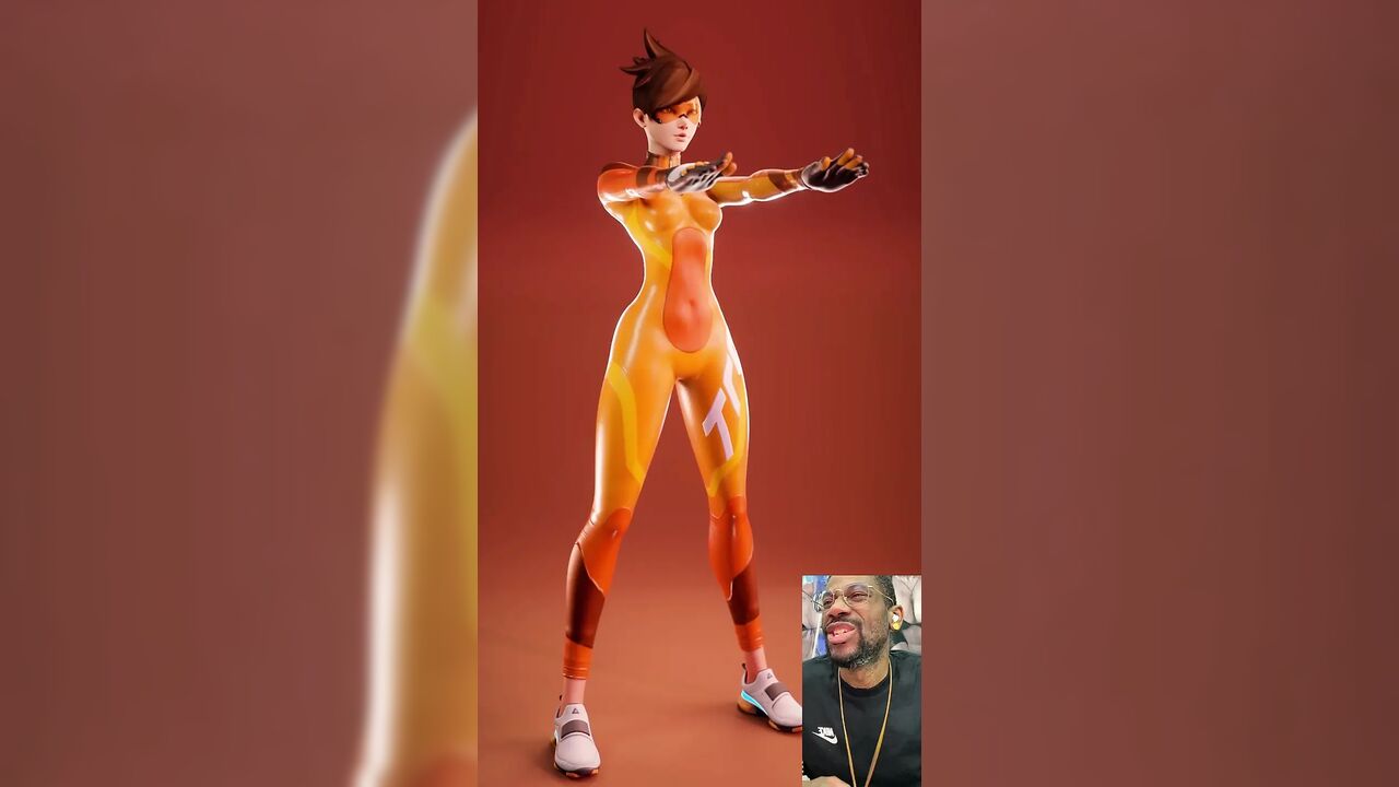 Tracer Exercising Her Slutty Cunt Hole for BBC
