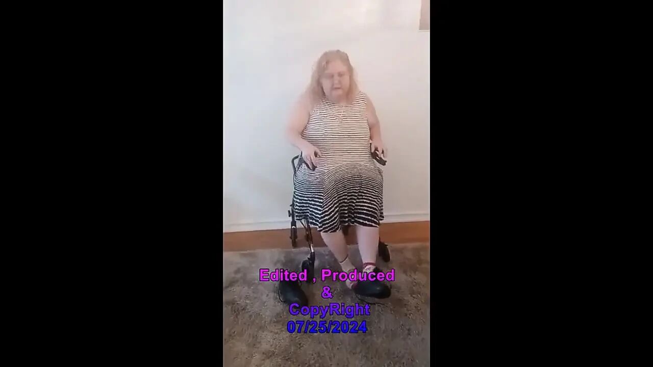 Nurse Vick Shows off Her Fancy Swimsuit Then Strips Out