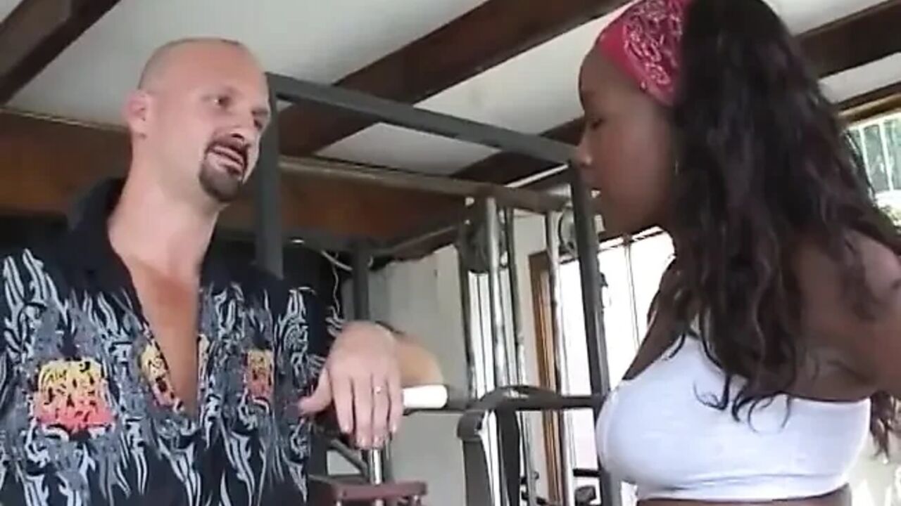 How nice to fuck in the gym!