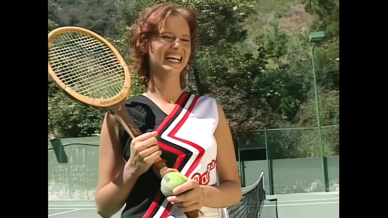 Candy Apples Fucked Hard by Tennis Master's Big Cock