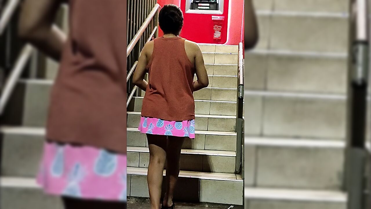 Bonaca Thong Miniskirt Exhibition