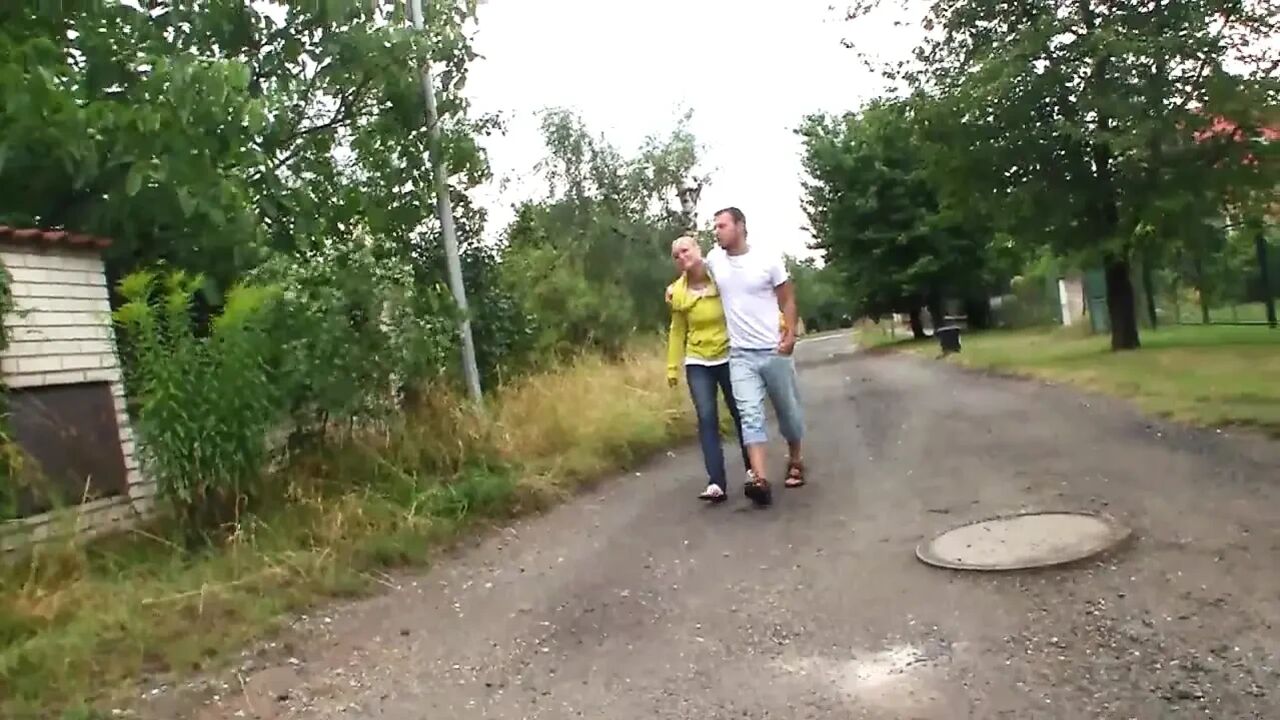 A big cock outdoor for a nasty bitch