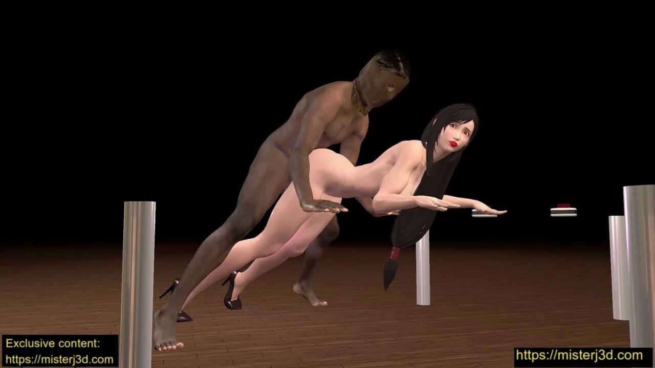 Tifa Needs A Bigger Partner In Doggy Position