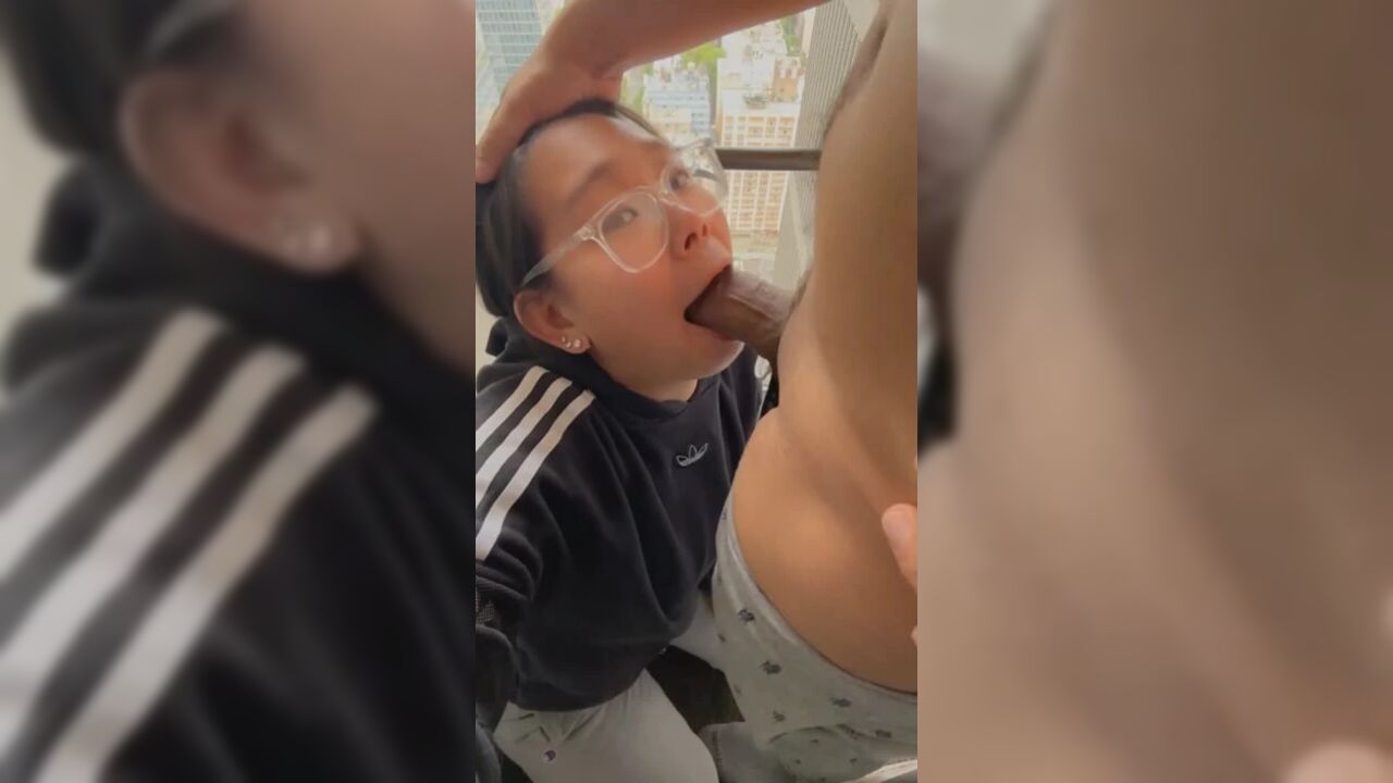 he gave me good morning sex and cummed down my throat POV DOGGYSTYLE AND BLOWJOB
