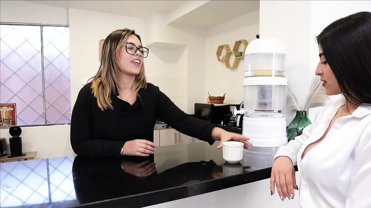 I fuck my best friend's boyfriend in front of her, and we almost get caught.