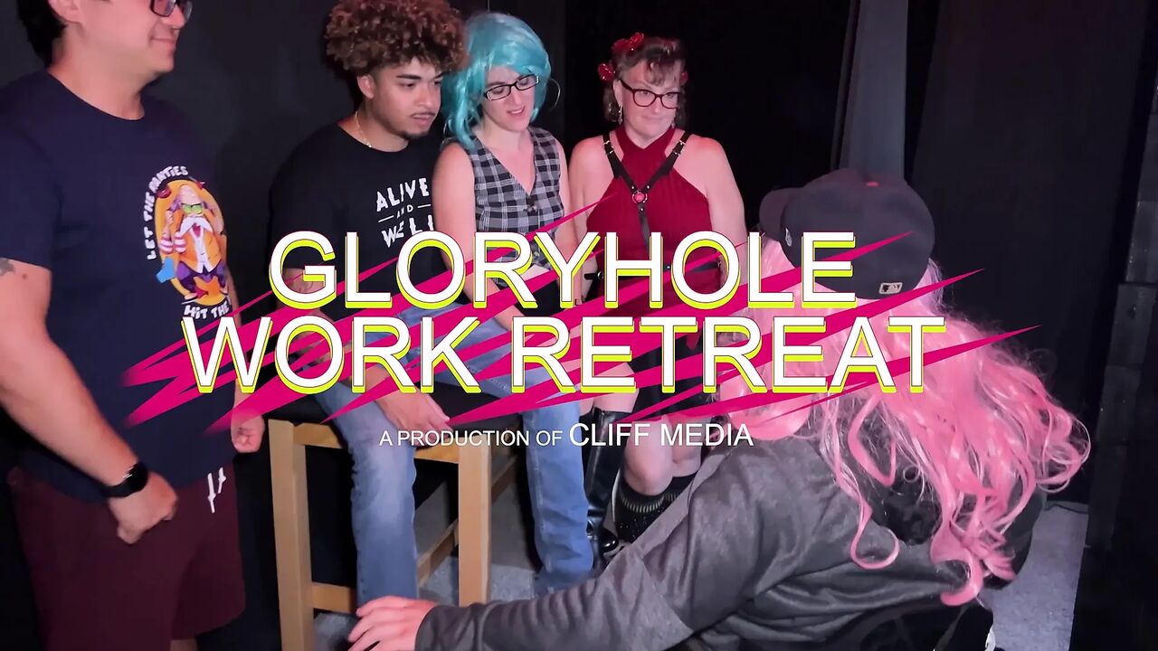 Gloryhole Work Retreat: Coworkers Bonding through Sucks and Fucks - Cliff Media Productions