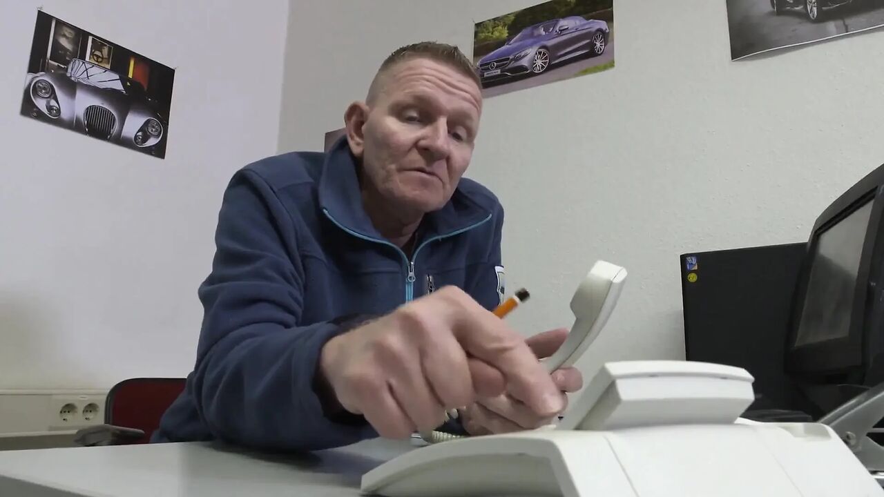 Tattoed blonde gets fucked by huge cock with big George