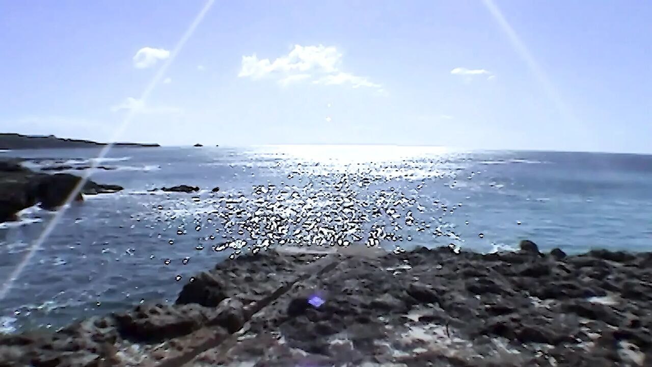 Wet Cunt Fucked by Vibrator on the Beach