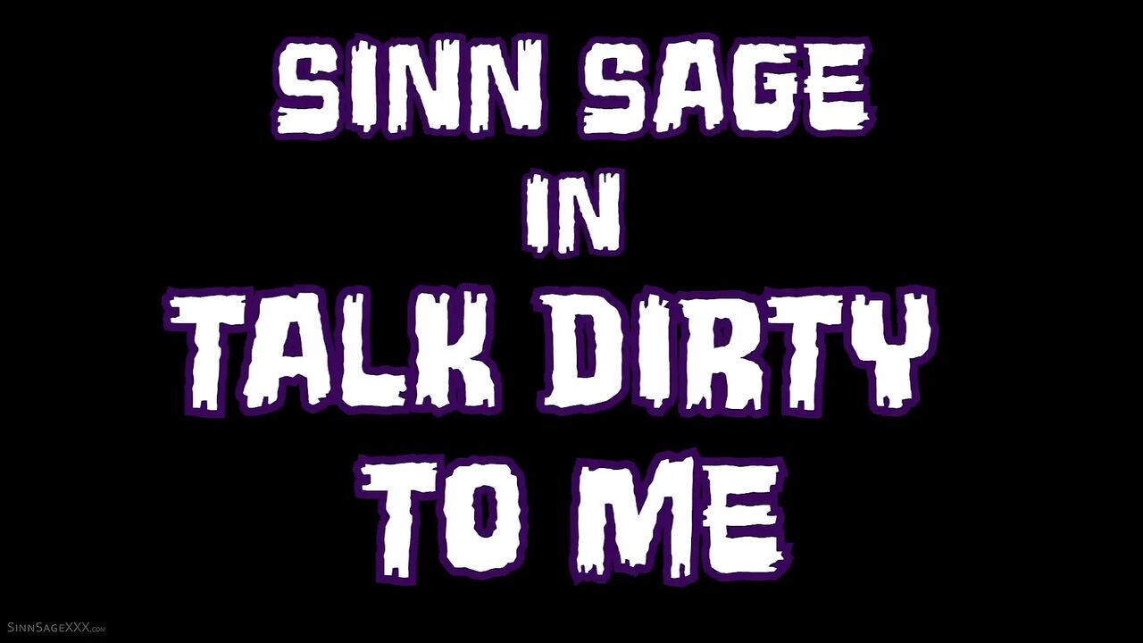Talk Dirty to Me Featuring Sinn Sage