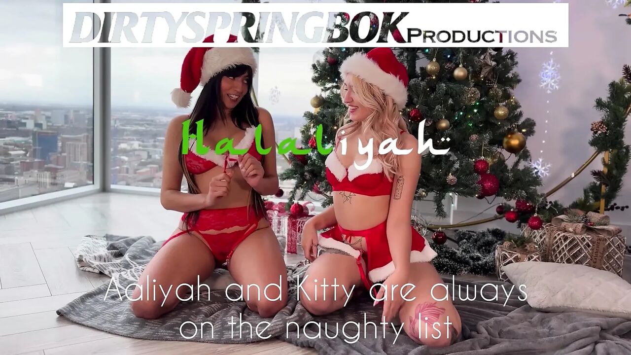 Aaliyah and Kitty Are Always on the Naughty List