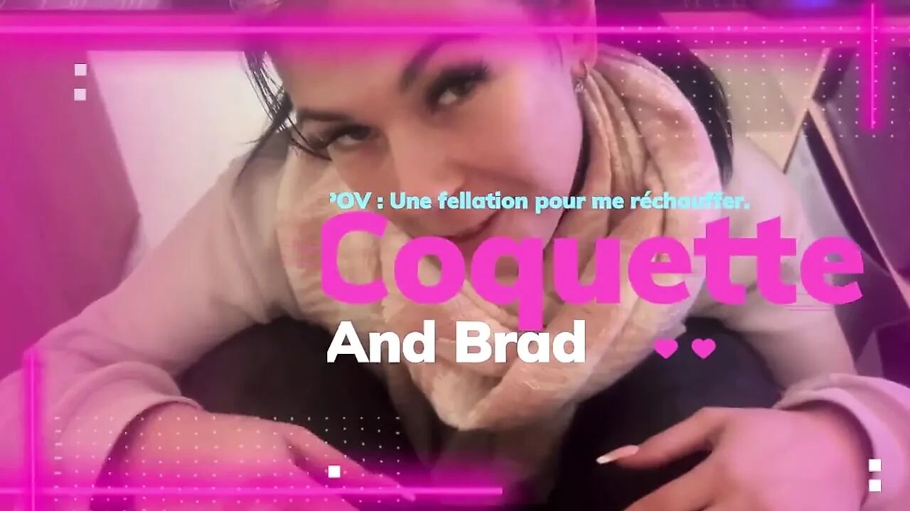 Coquette and Brad - Hot MILF Sucks and Takes Cumshot