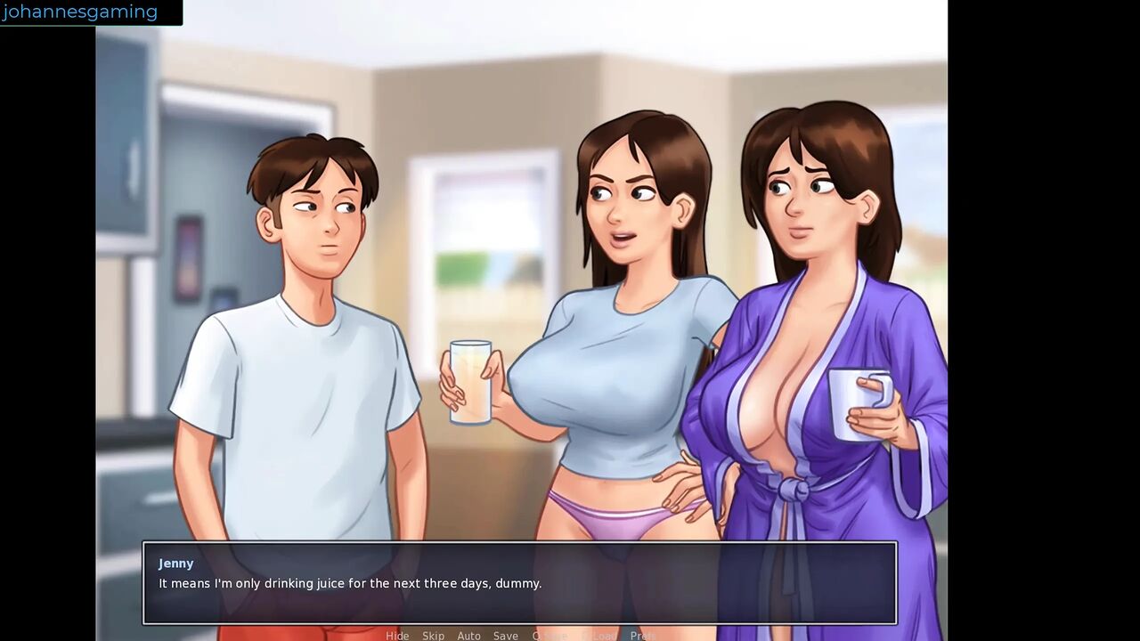 Summertime Saga - fixing the water pipes - get all the gadgets for the lab