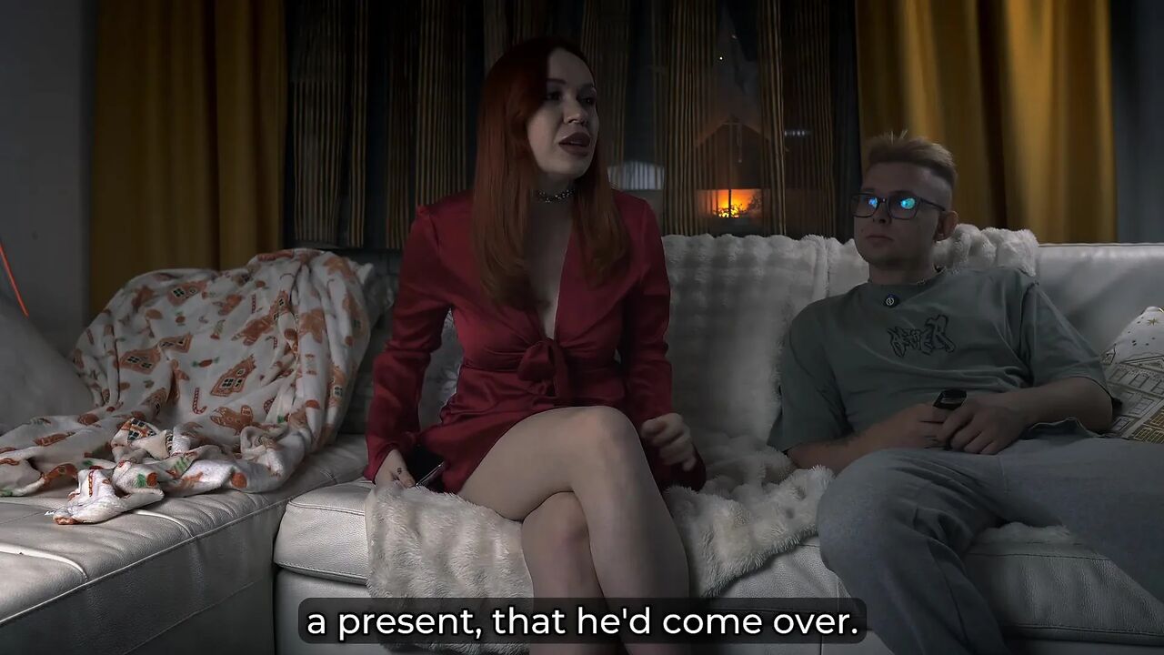 Step Mom Takes a “nap” While Step Son Uses Her Mouth & Pussy on Christmas