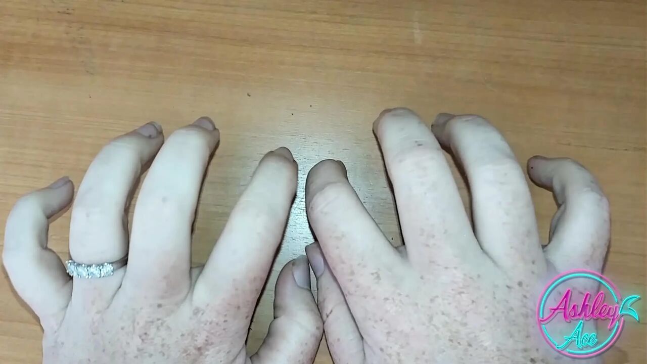 Ashley Ace Fingernail Tapping