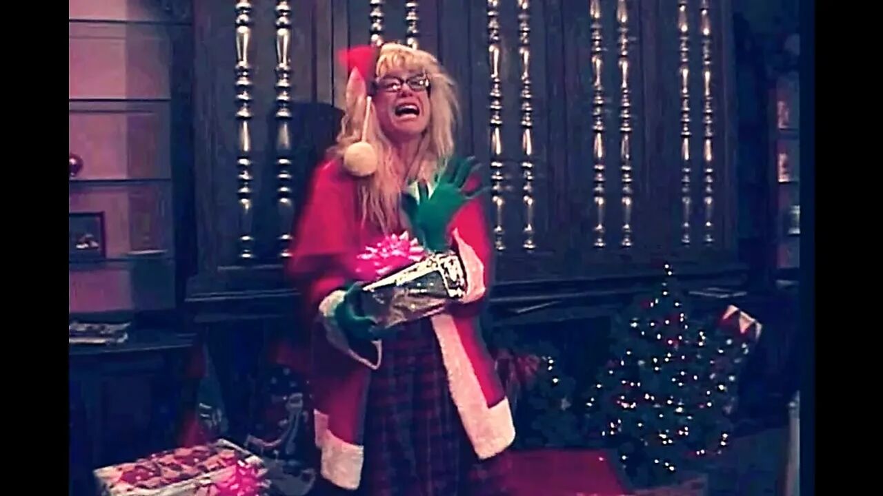 Black Guy with Big Cock Dressed as Santa Claus Fucks a Beautiful Redhead Girl