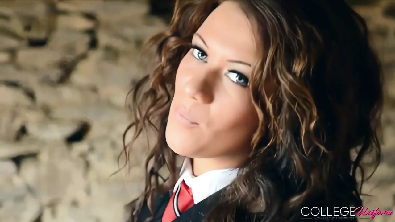Uniform Tease Featuring Becky Holt