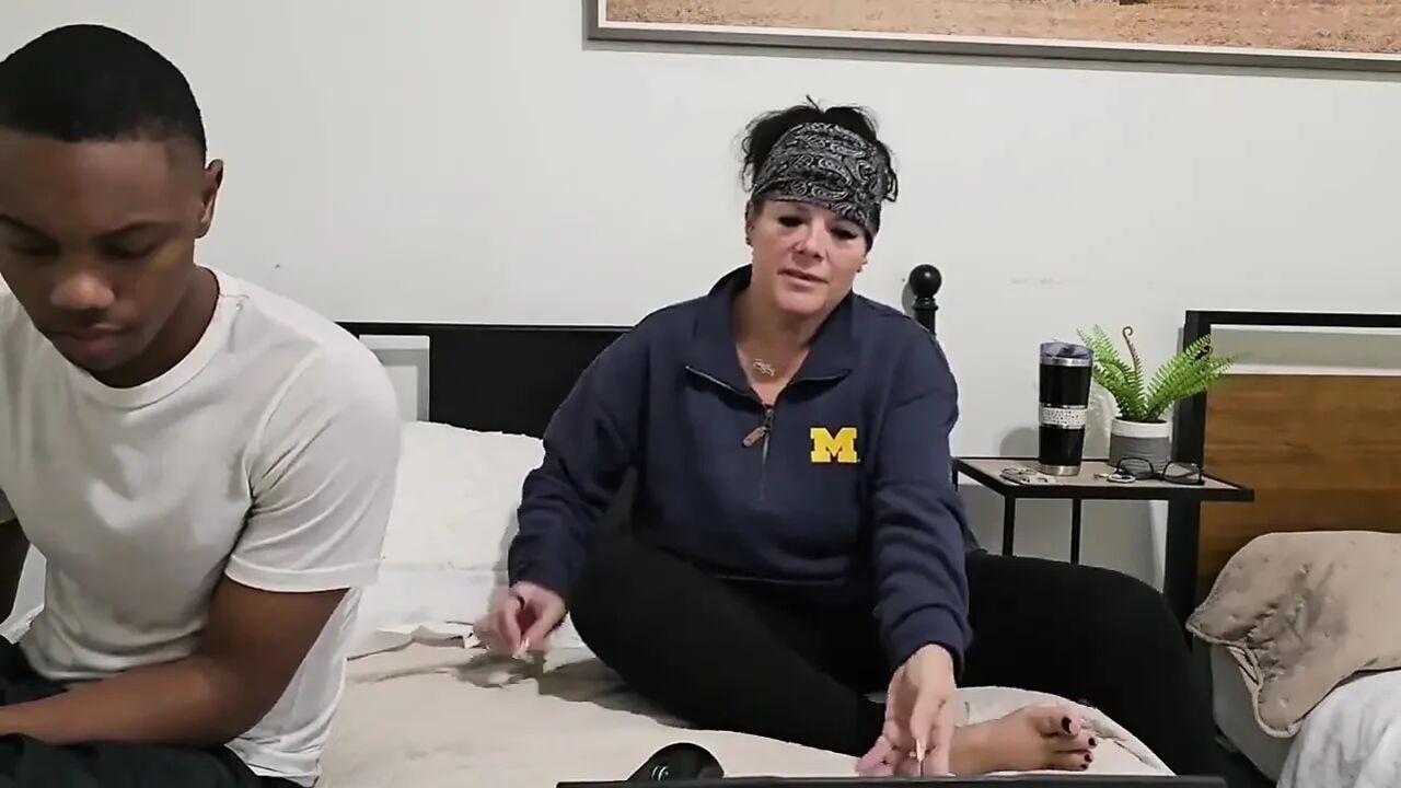 Hollee Huntress Uses Cory Strokes "joystick"