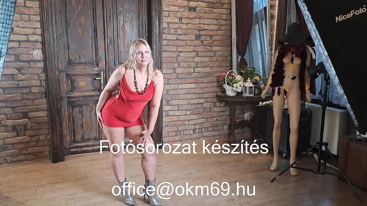 Vicky Wilfing at the photo shoot of the Ministry of Agriculture and Culture