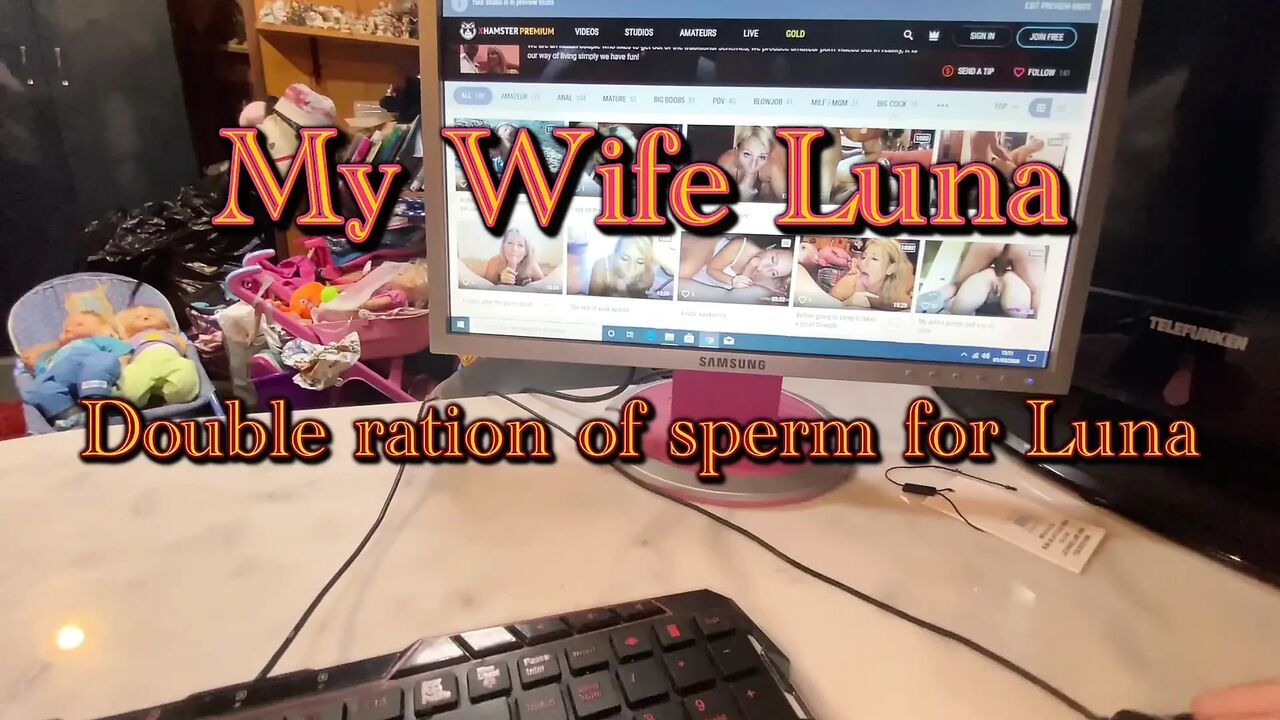 I enjoy distracting my husband from his work