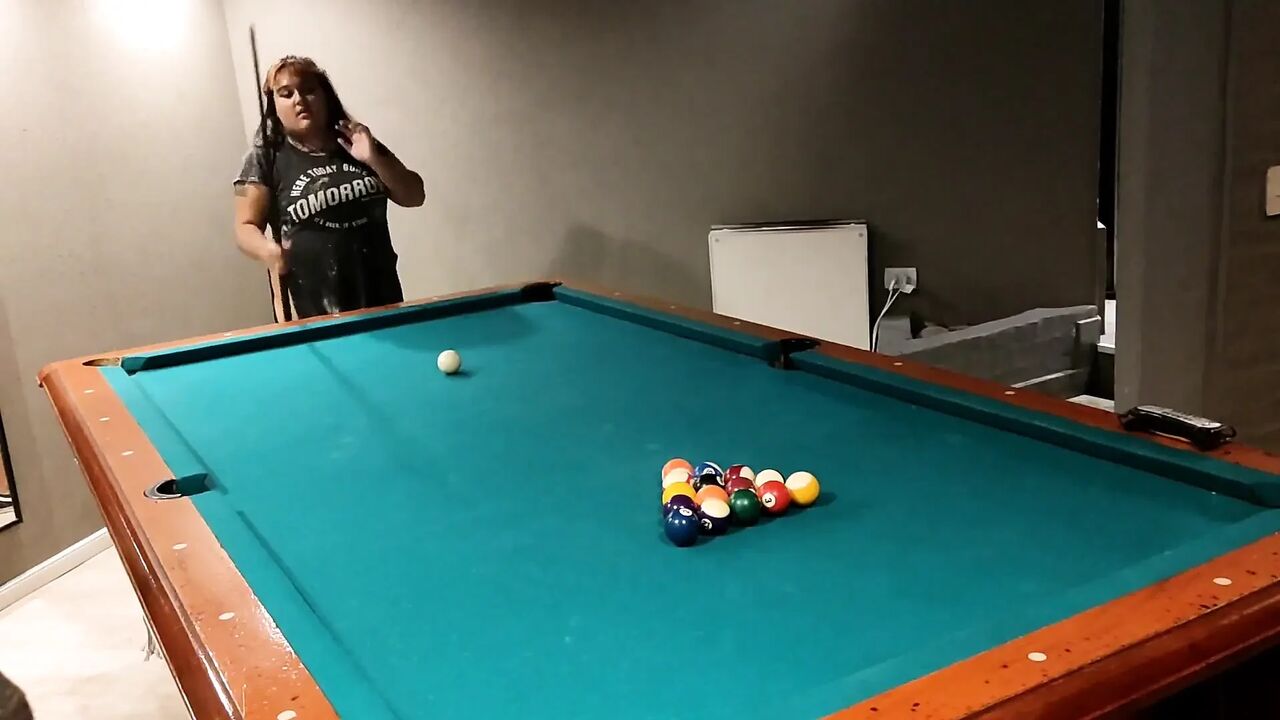 Playing Some Pool Games with My Stepsister Ends in Hardcore Sex