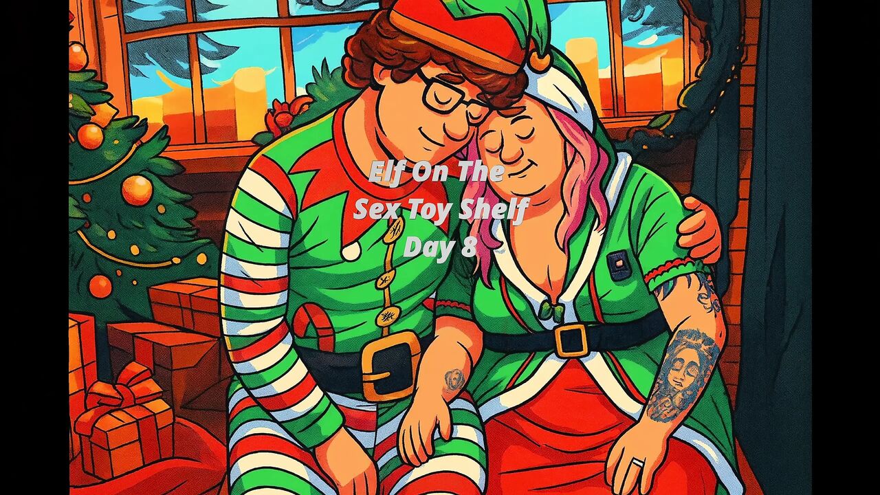 Day 8 Elves one the sex toy shelf