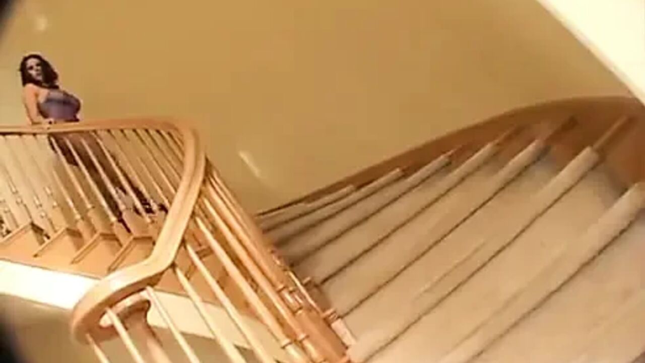 Big titted milf fucked by stepsons
