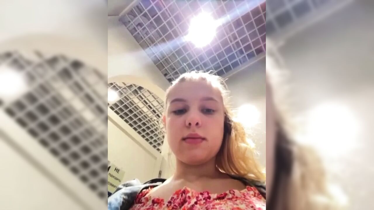 Public extreme close-up fucking