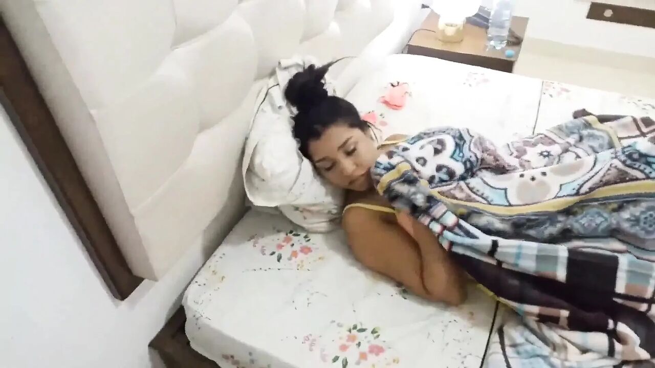 18 year old brunette big saggy tits from New York United States fucking her stepbrother's big dick part 3
