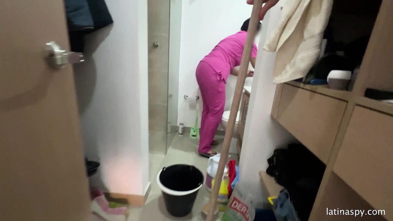 Cleaning at Rick's place is a fun day part 1