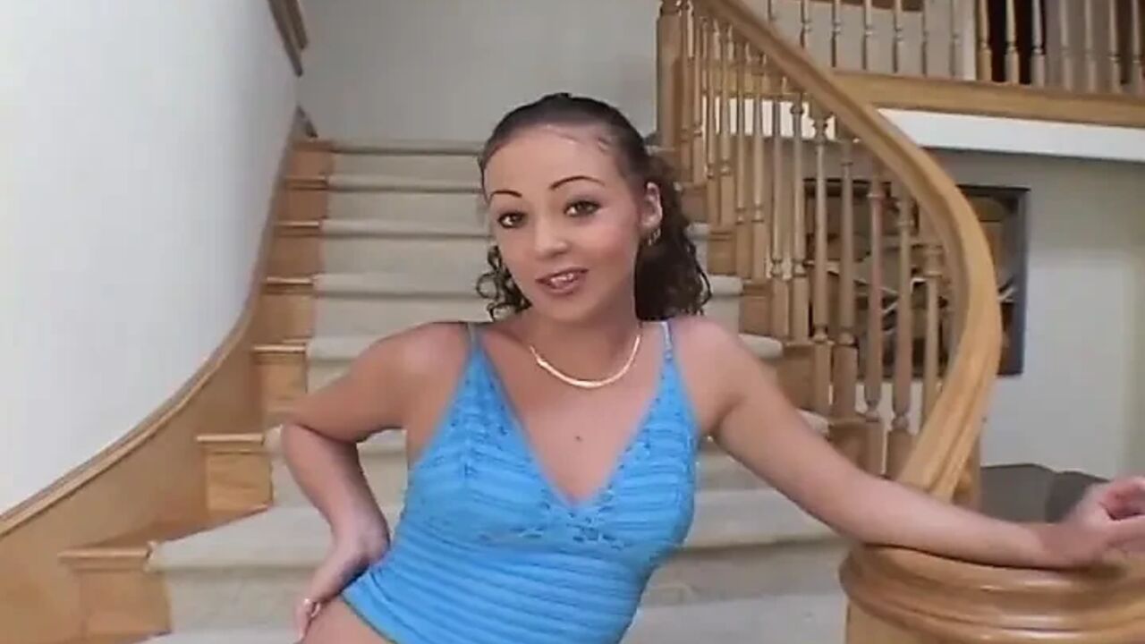 Sexy bitch moans as both holes gets destroyed by a huge cock
