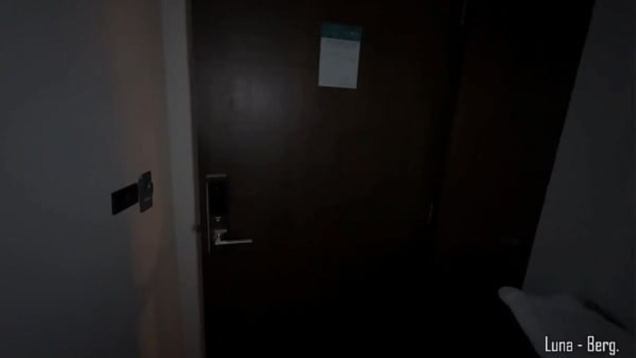 Came to My Hotel Neighbor for Help... He Fucked All My Holes Instead