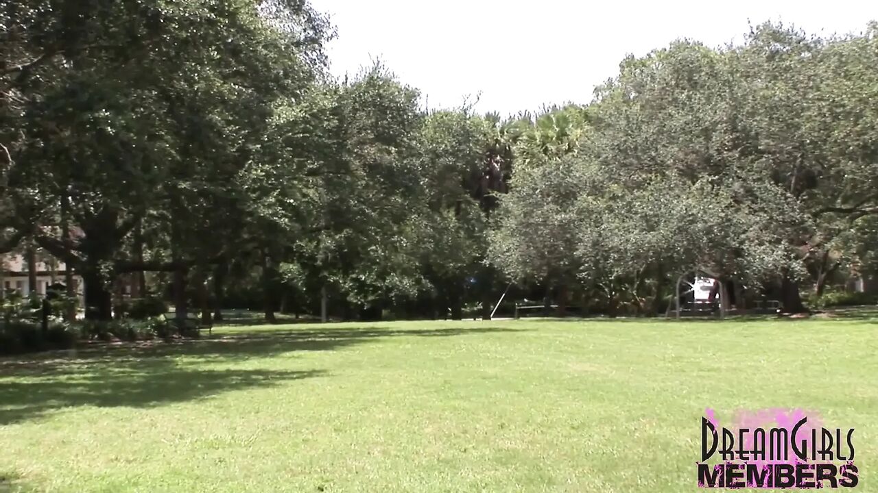 Hot Latina First Timer Bares All in Risky Outdoor Spots
