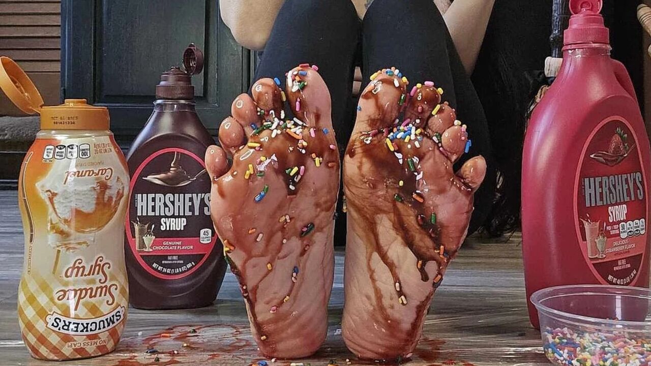 Who Needs Ice Cream When My Feet Are Just as Sweet
