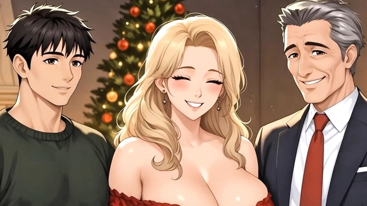 Christmas Alone with My Curvy Step-Mom After Dad Leaves