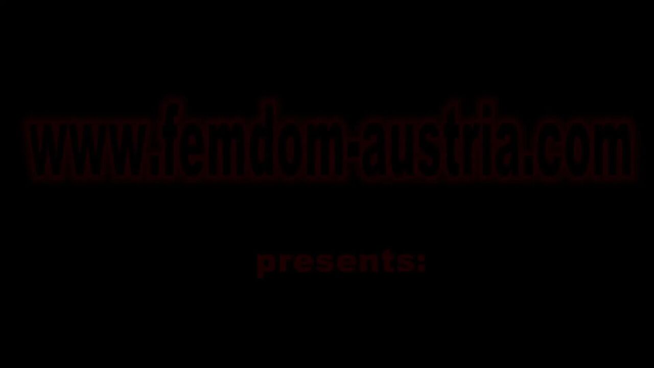 Worshiping mistress' soles while she masturbates