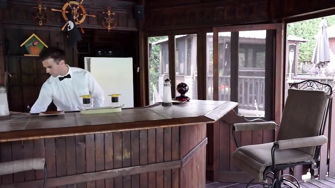 Beach bar fuck - hot and horny