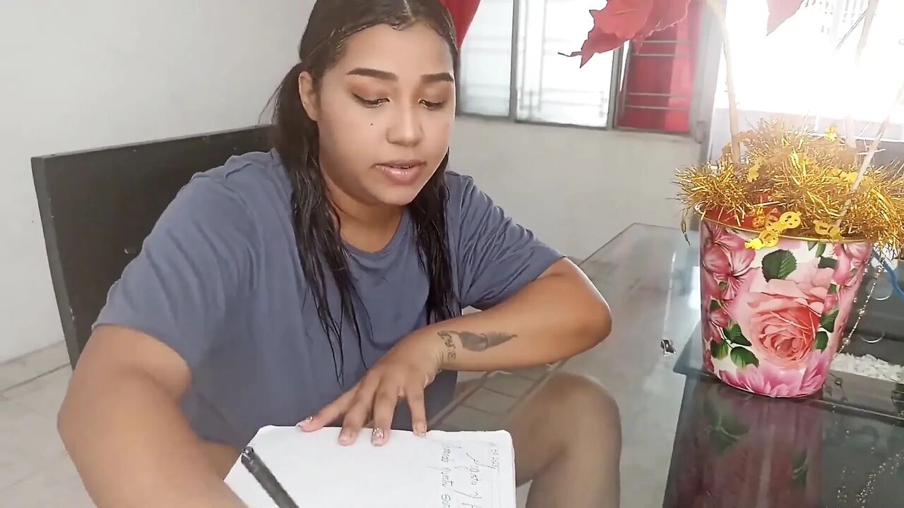 POV Latina Teen Sucking My Cock and Getting Pounded