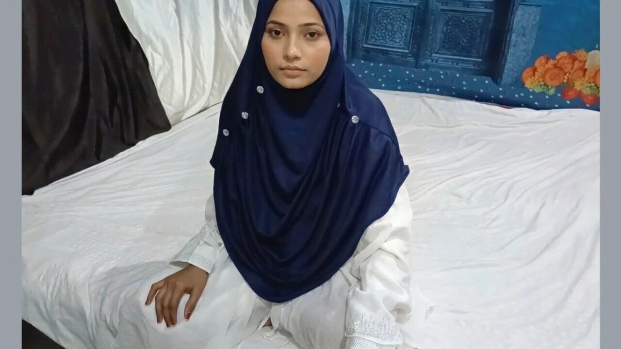 Hijabi women was hardly fucked by her neighbour