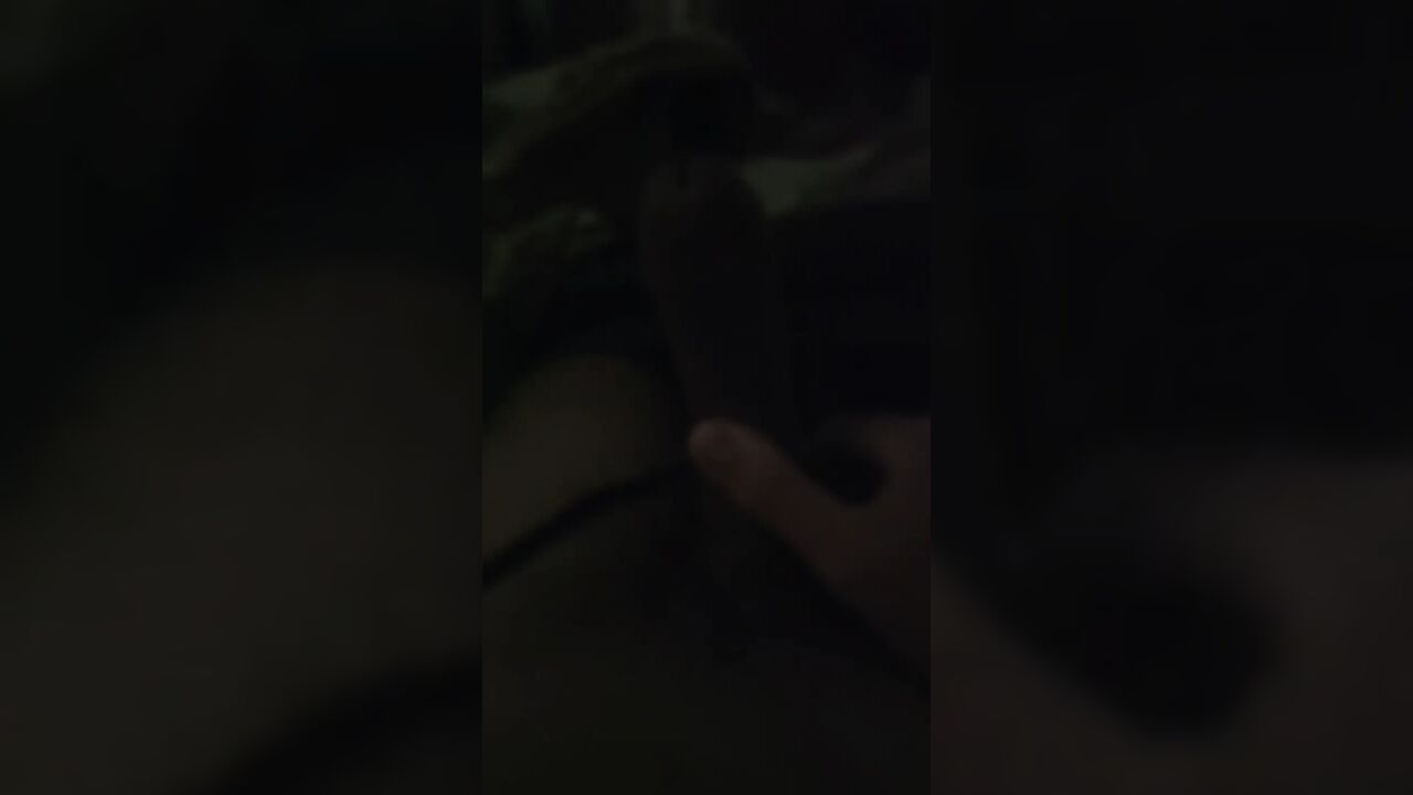 Filming video masturbating in the dark click watch bed, dark, single male