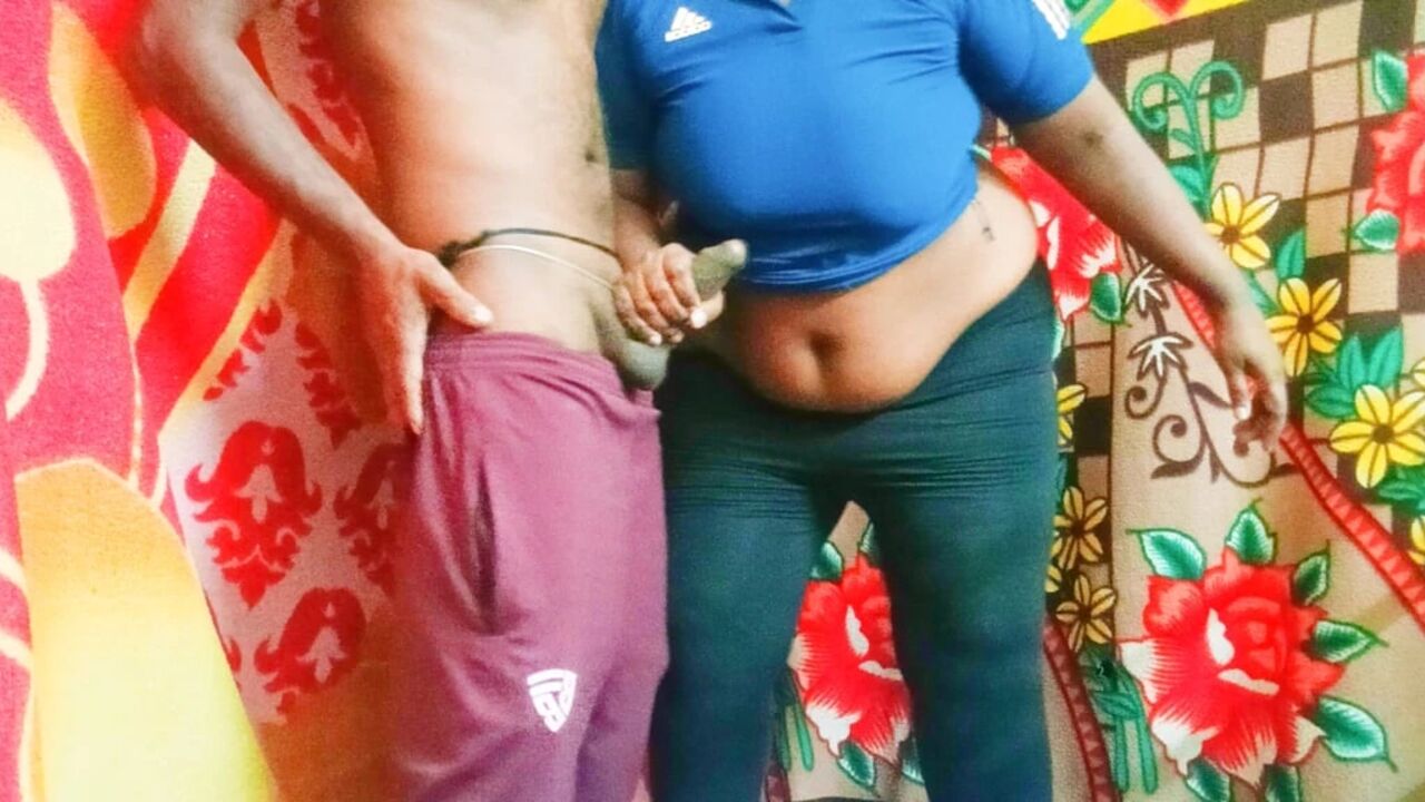 Tamil dance master and chubby collage girl who came to teach dance tries to have sex with her part 2