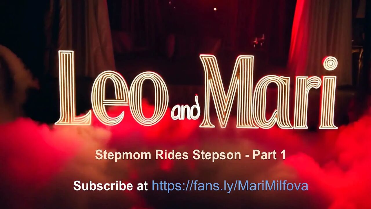 MILF Stepmom Mari Rides Stepson's Dick and Cums