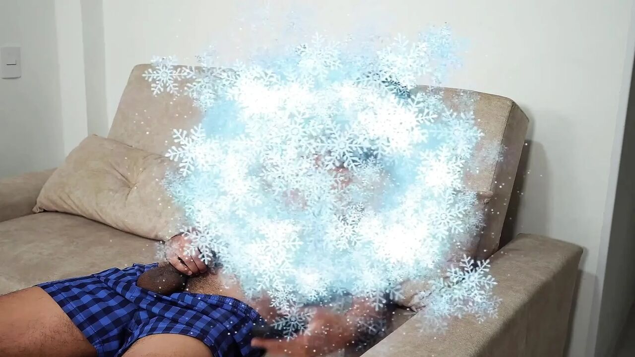 I fuck a horny man who asked for my pussy as a Christmas gift