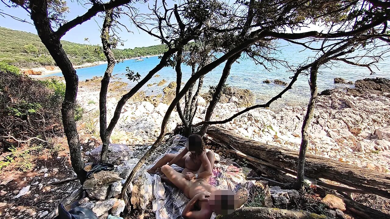 I touch a stranger's COCK on a PUBLIC BEACH in CROATIA in front of everyone (REAL) #2